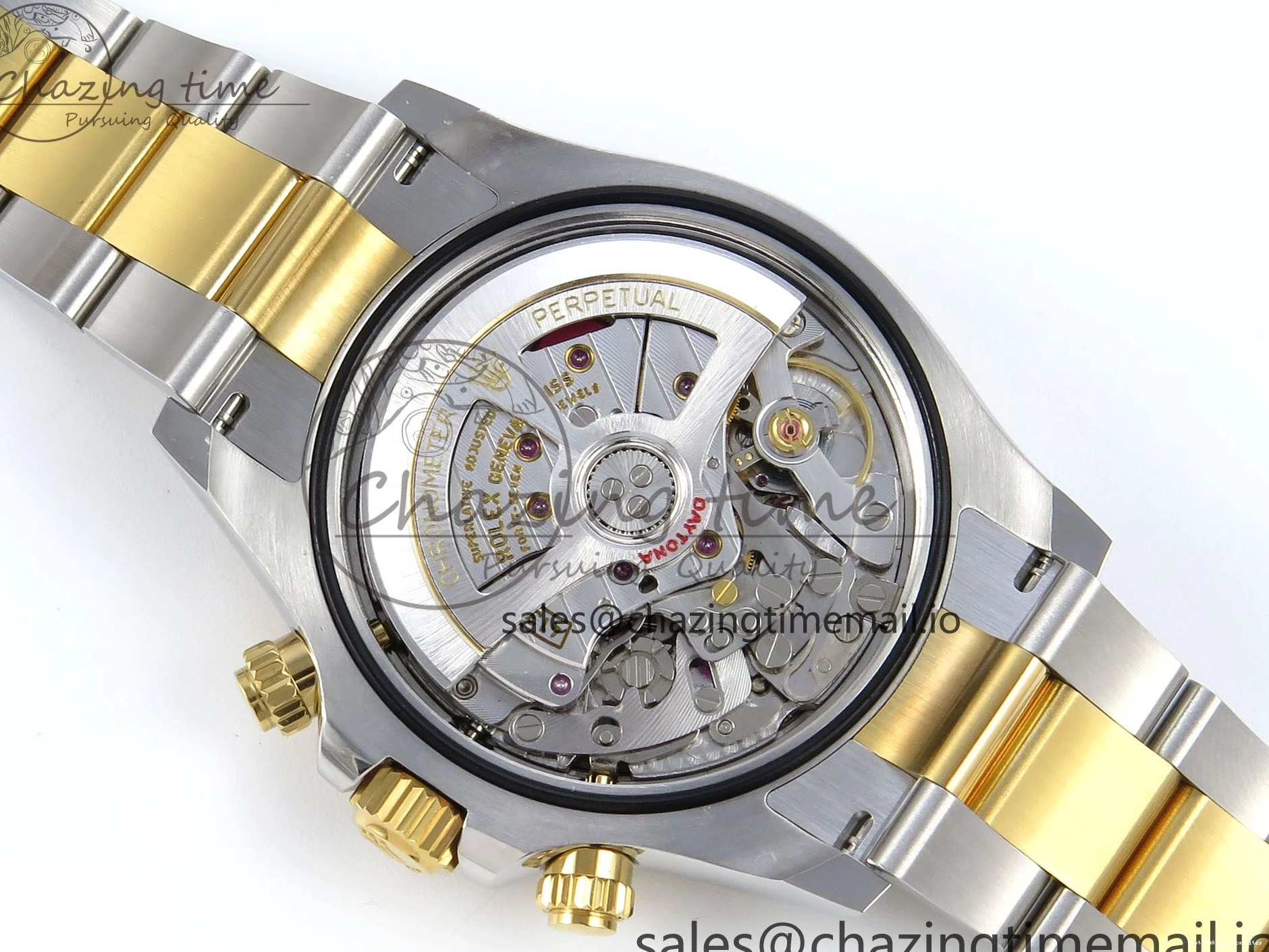 Best AAA Replica Sites Daytona SS YG 126503 on Dial FastDry Edition 736 Best Braclet YG Black 1:1 SH APSF 1228